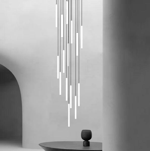 Freyza - SummitGlow | Elegant Contemporary LED Chandelier for Modern Spaces