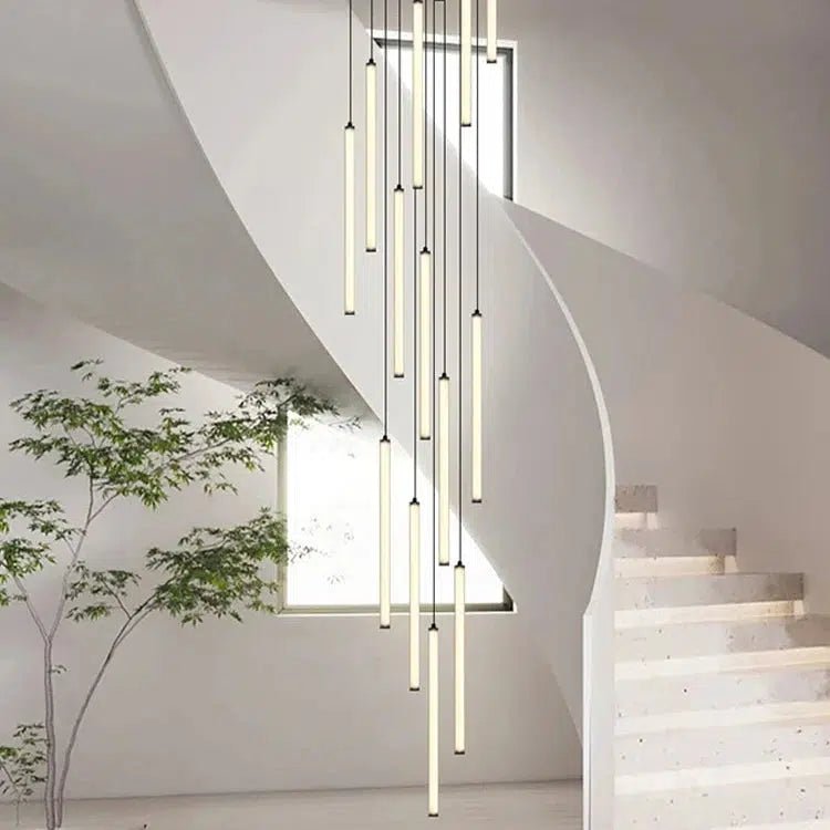 Freyza - SummitGlow | Elegant Contemporary LED Chandelier for Modern Spaces