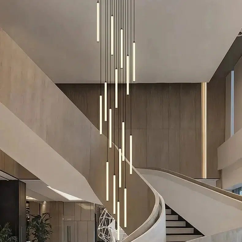 Freyza - SummitGlow | Elegant Contemporary LED Chandelier for Modern Spaces