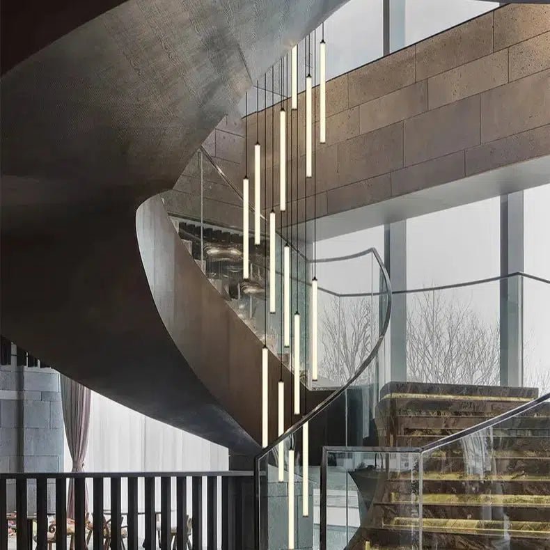 Freyza - SummitGlow | Elegant Contemporary LED Chandelier for Modern Spaces