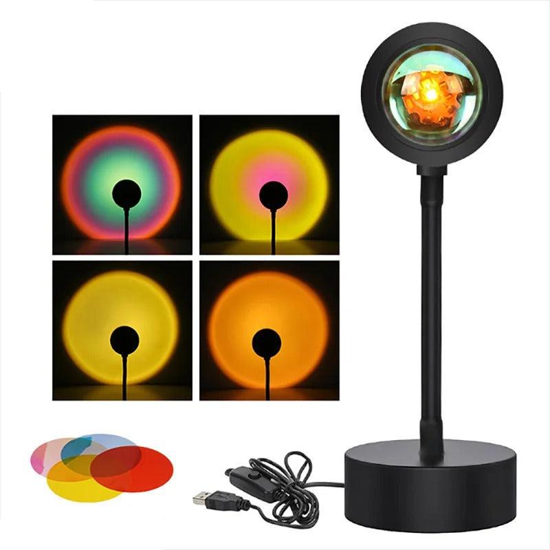 SunsetGlow | Enchanting LED Light Projector for Atmospheric Room Lighting 3