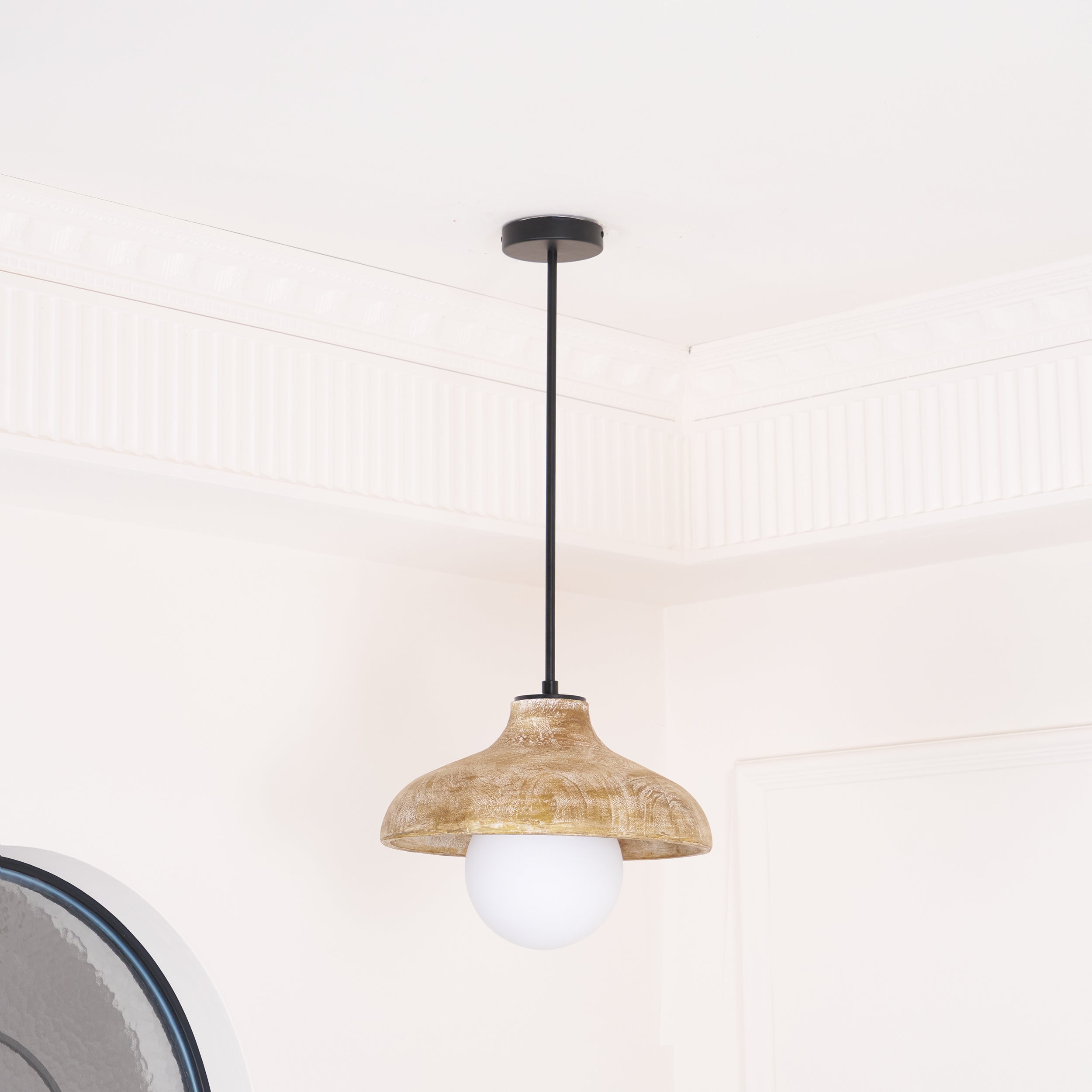 Freyza | Culirir Resin Glass Glass Resin Pendant Light – Kitchen Dining Room