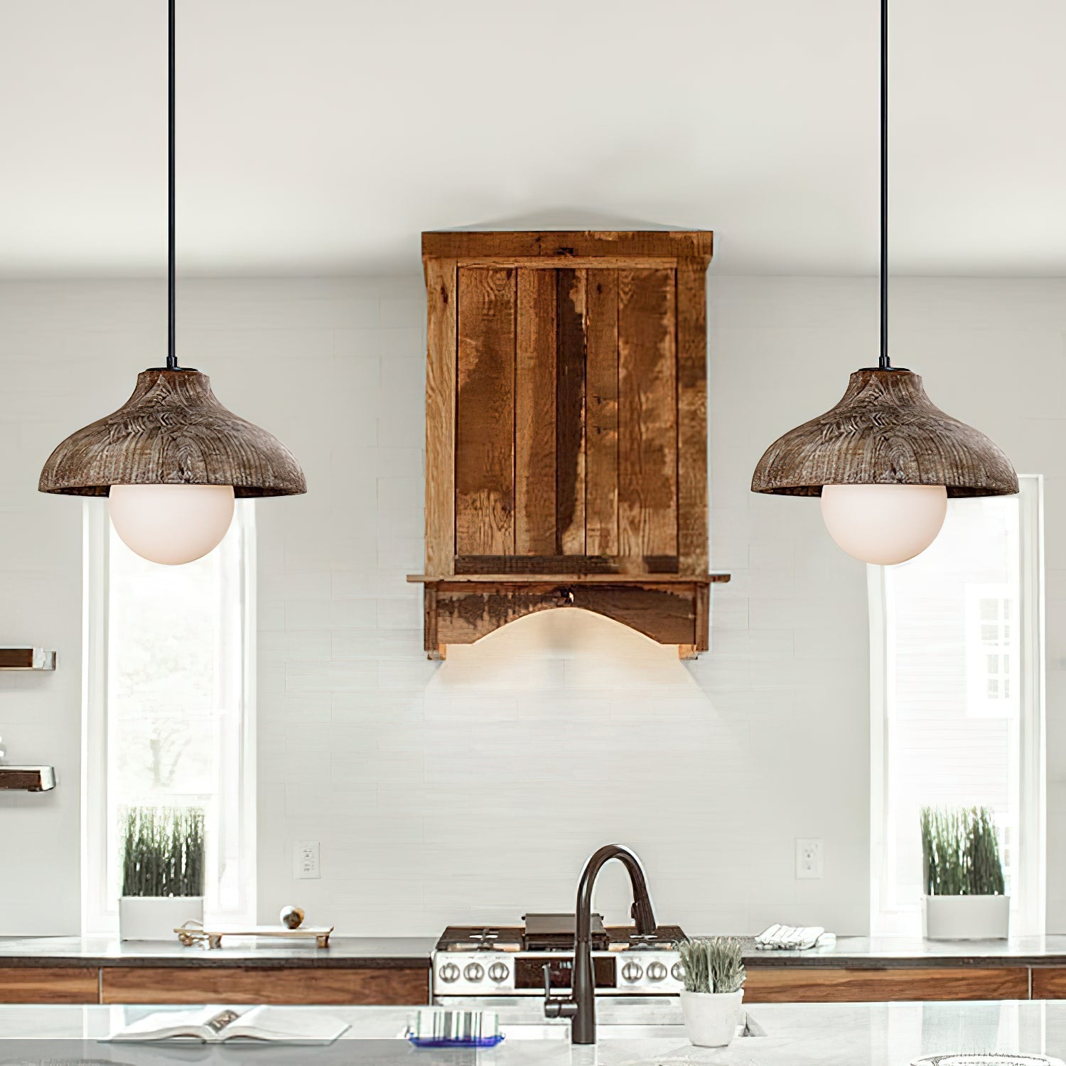 Freyza | Culirir Resin Glass Glass Resin Pendant Light – Kitchen Dining Room