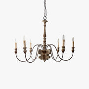Freyza | Silva Retro-Design-Bronze-Kronleuchter – Retro-Esszimmer-Wohnzimmer