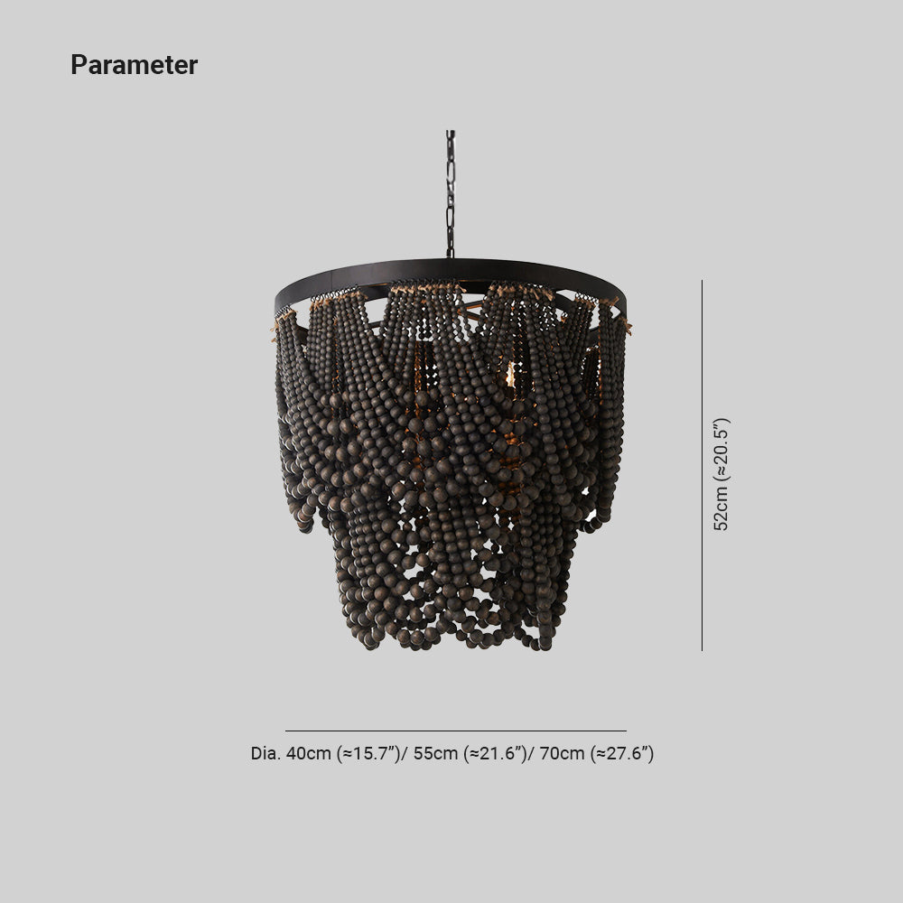 Freyza | Silva LED Pendant Wood Pendant Light – Kitchen Dining Room