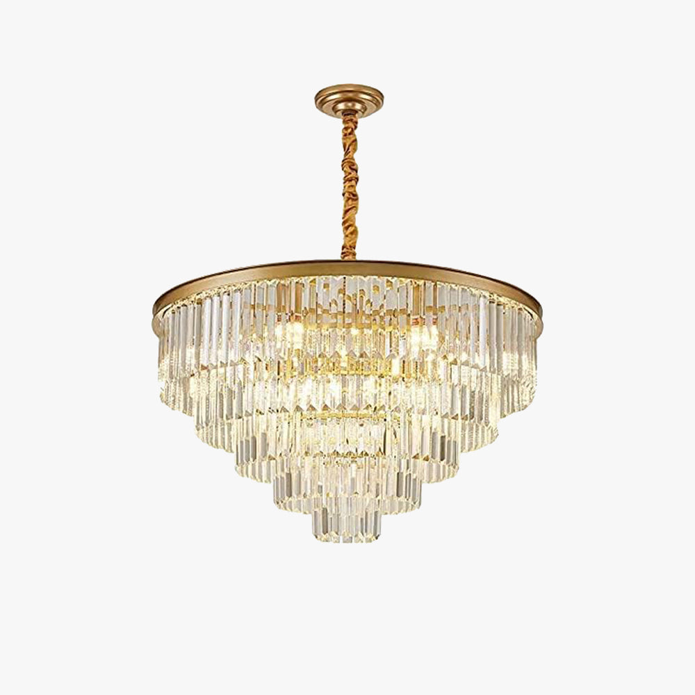 Freyza | Suspension moderne en cristal à LED Kristy – Cuisine moderne, salle à manger