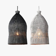 Freyza | Ritta Design Birdcage Rattan Pendant Light – Kitchen Dining Room