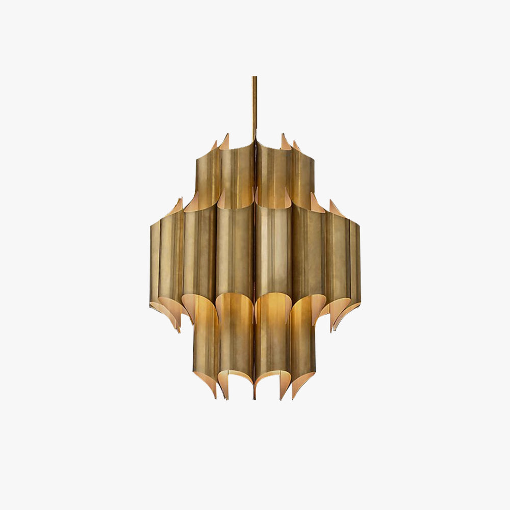 Freyza | Arisha Simple Retro Brass Pendant Light – Retro Kitchen Dining Room