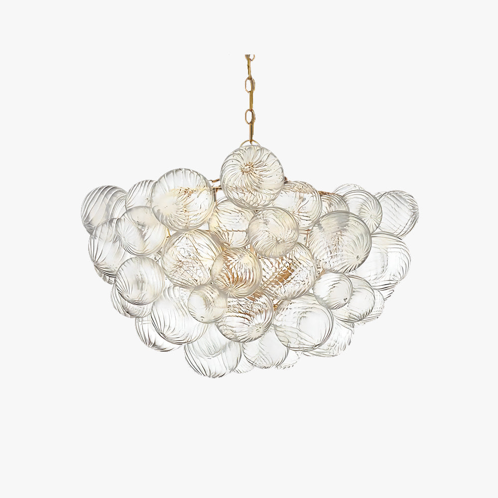 Freyza | Valentina luxuriöser moderner Kronleuchter aus Glas – modernes Esszimmer, Wohnzimmer