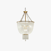 Freyza | Lustre moderne en cristal à LED Silva – Salle à manger et salon modernes