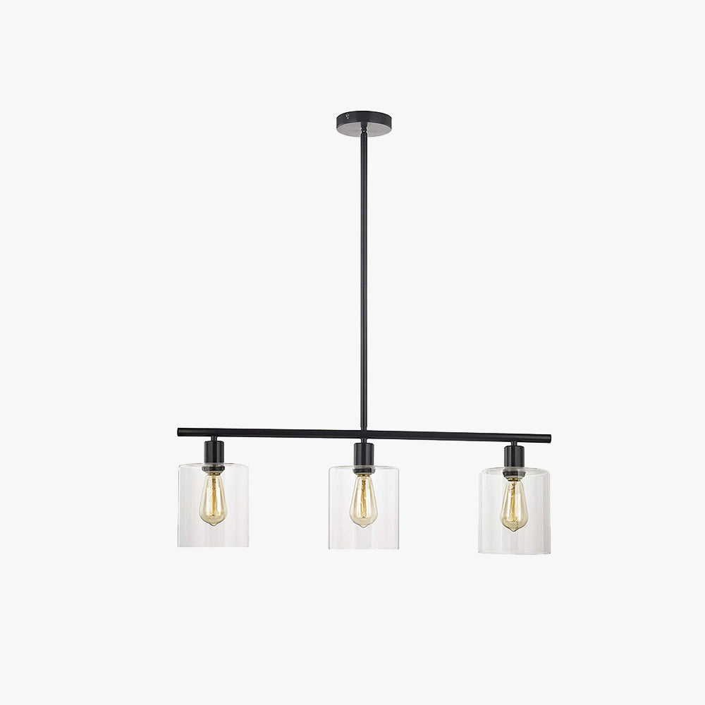 Freyza | Lustre noir – Salle à manger et salon minimalistes