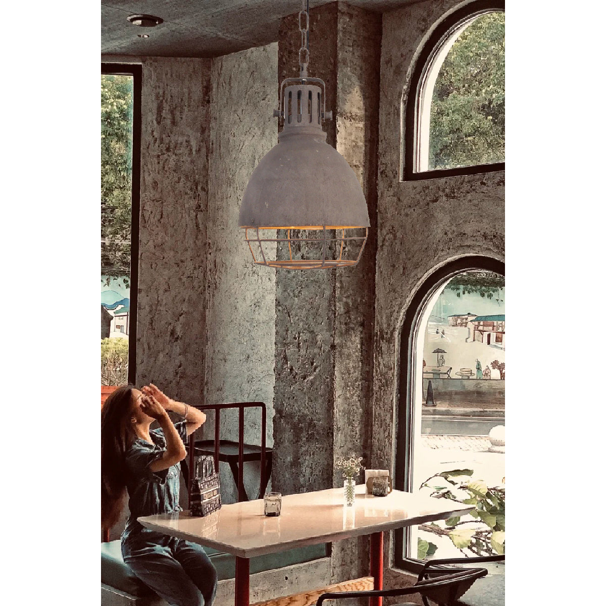 Freyza | Evvynen Vintage Industrial Pendant Light – Industrial Kitchen Dining Room