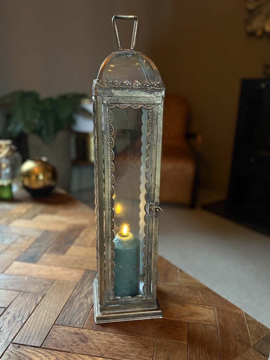 Freyza - Tall Square Lantern