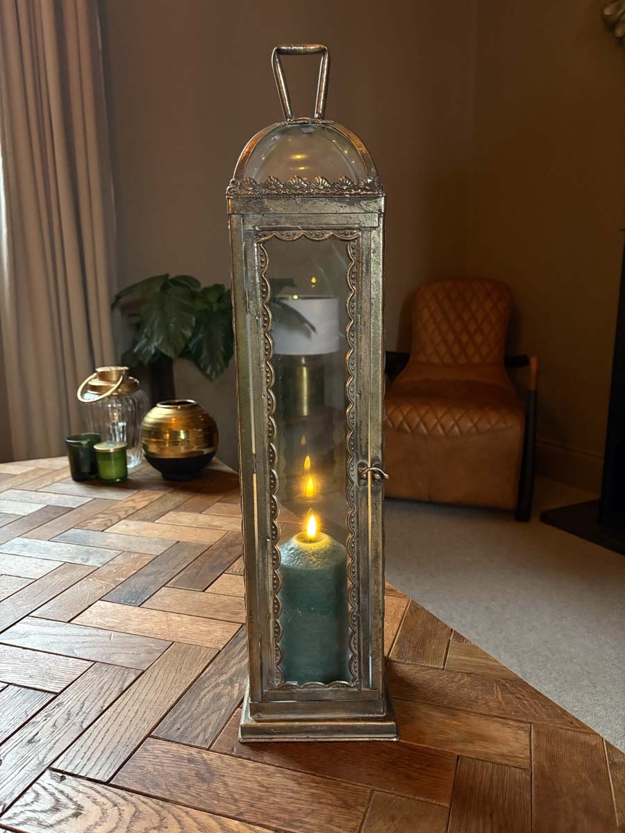 Freyza - Tall Square Lantern