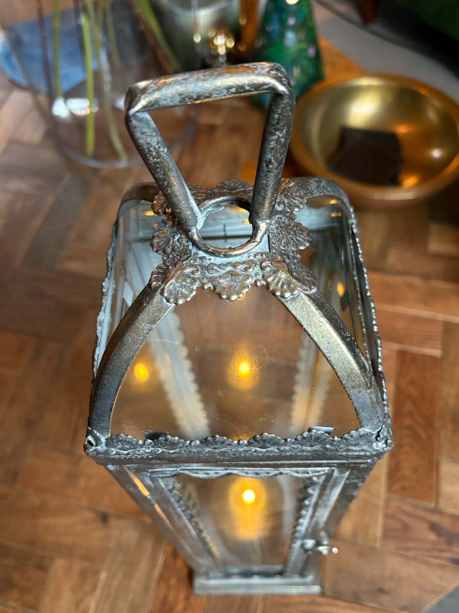 Freyza - Tall Square Lantern