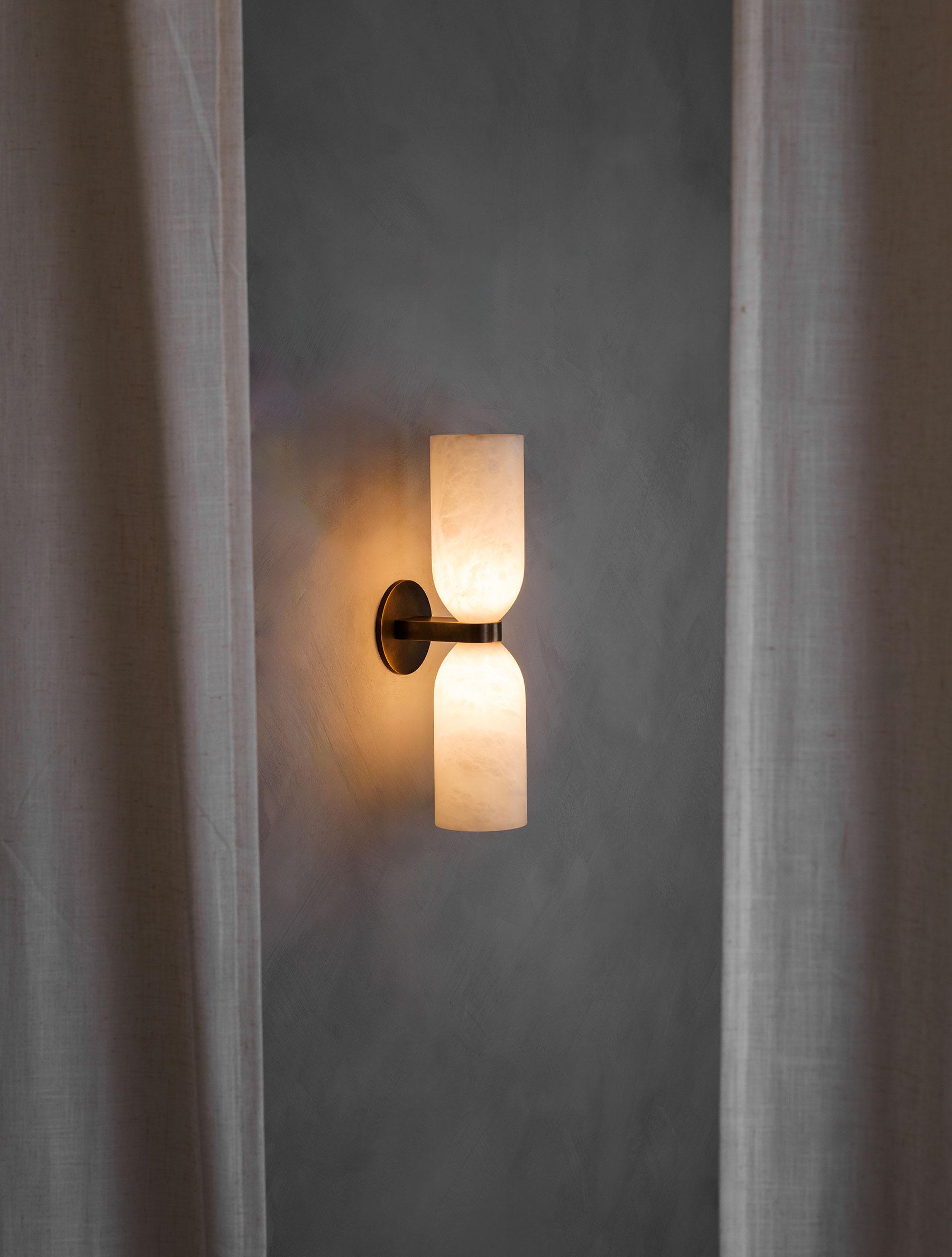 Freyza | Applique murale Alabaster Mycarion – Chambre Couloir