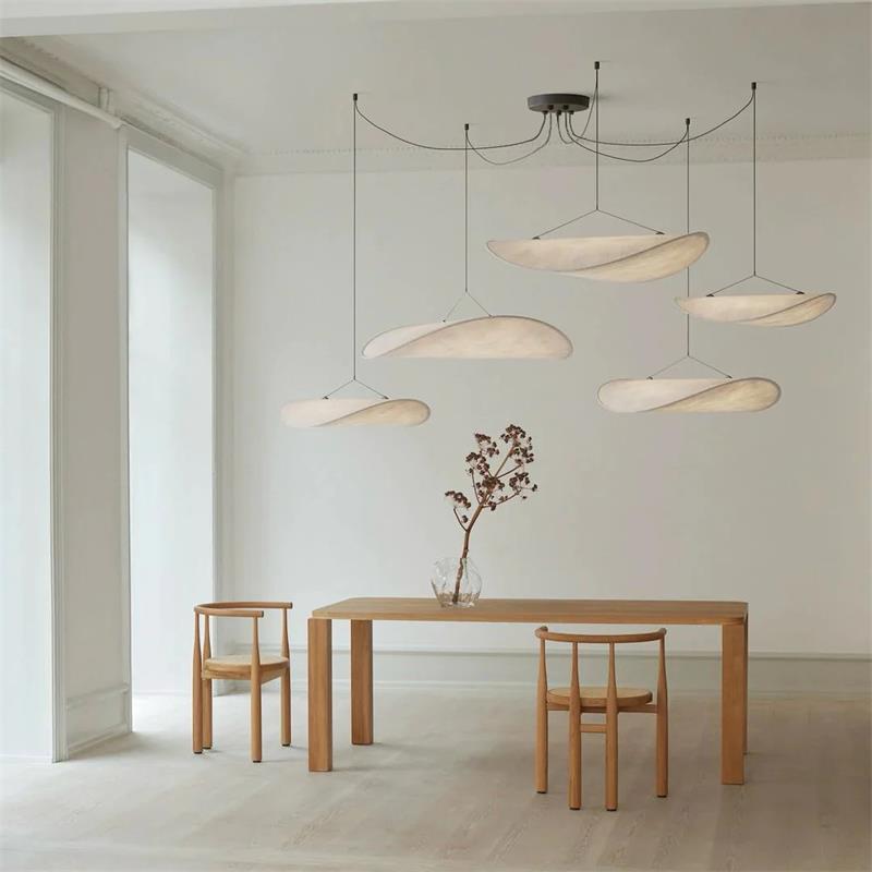 Suspension en papier Freyza | Elsolir – Luminaire suspendu pour cuisine et salle à manger