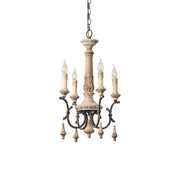 Freyza | Myphaor Vintage Industrial Wood Chandelier – Industrial Dining Room Living Room