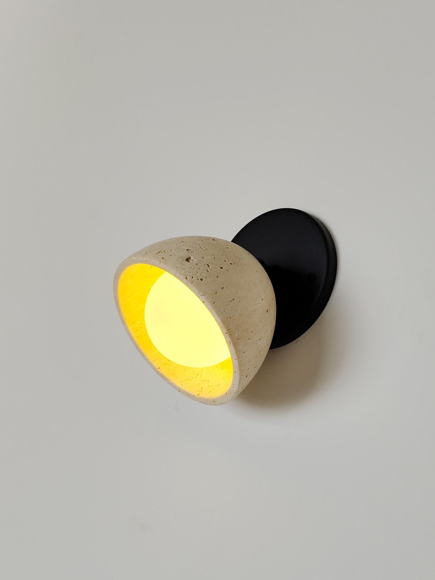 Freyza | Ellorus Surface Glass Glass Wall Light – Bedroom Hallway