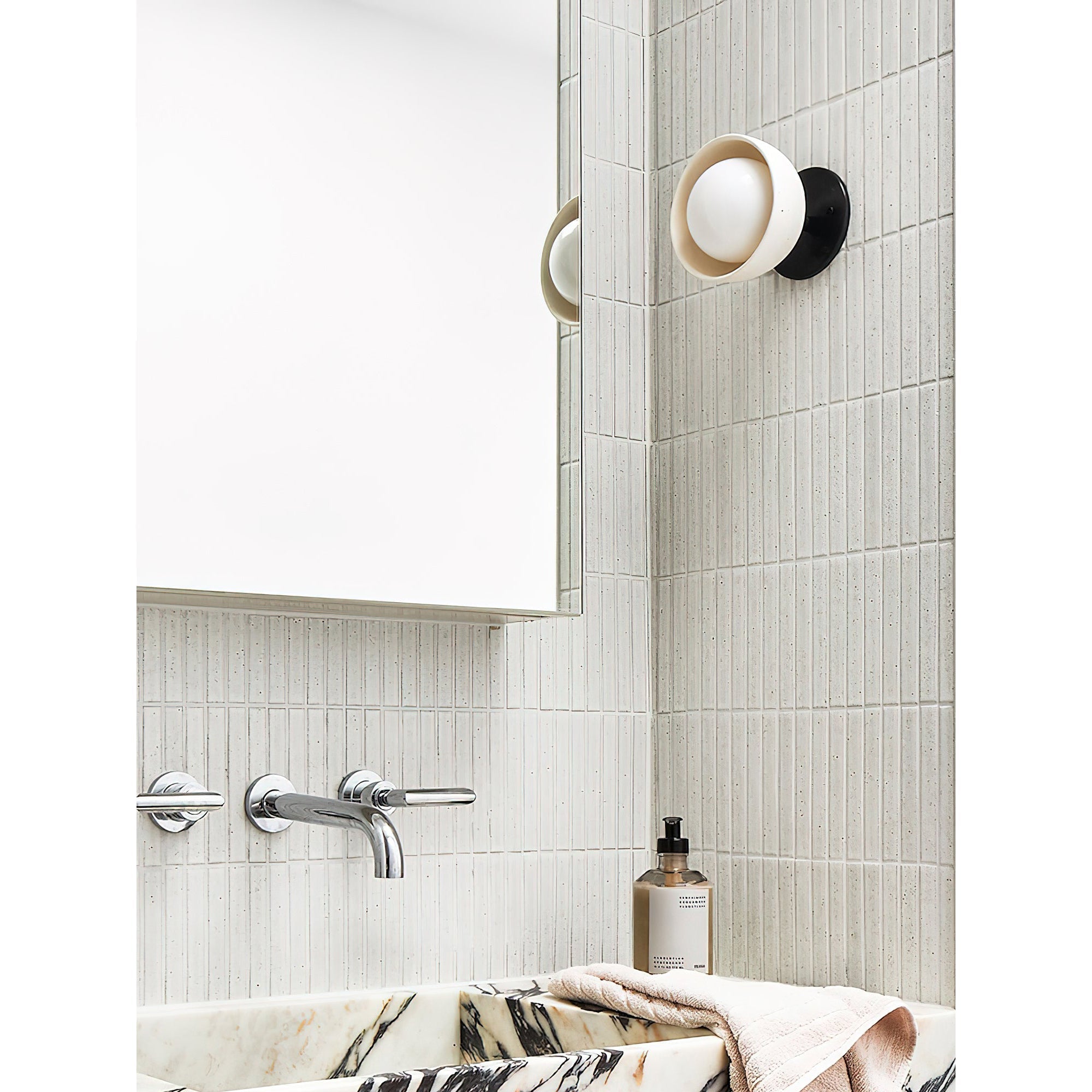 Freyza | Ellorus Surface Glass Glass Wall Light – Bedroom Hallway