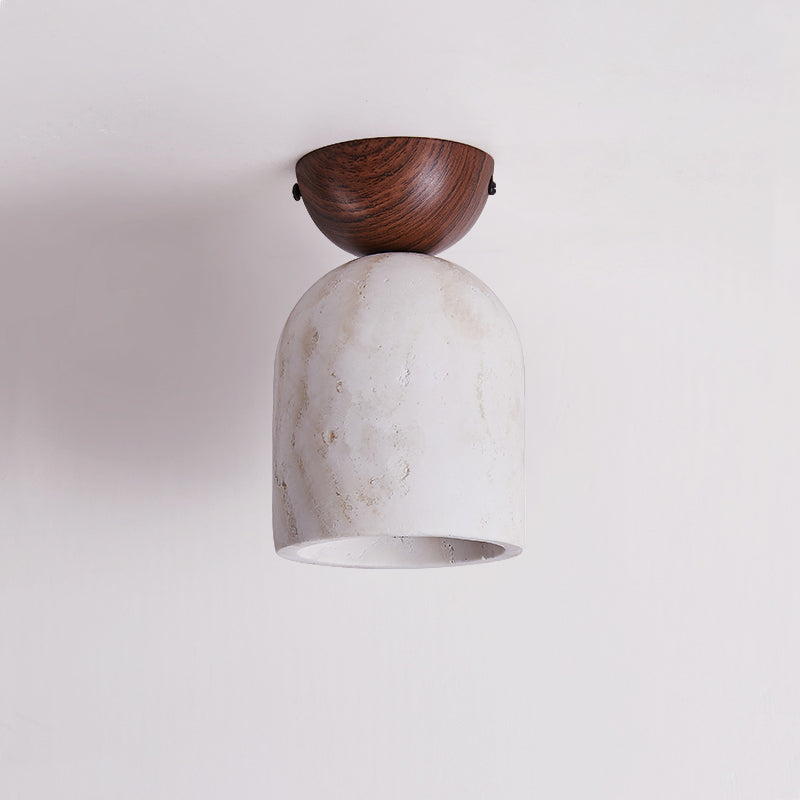 Freyza | Suspension conique en travertin Vezorus – Chambre et salon