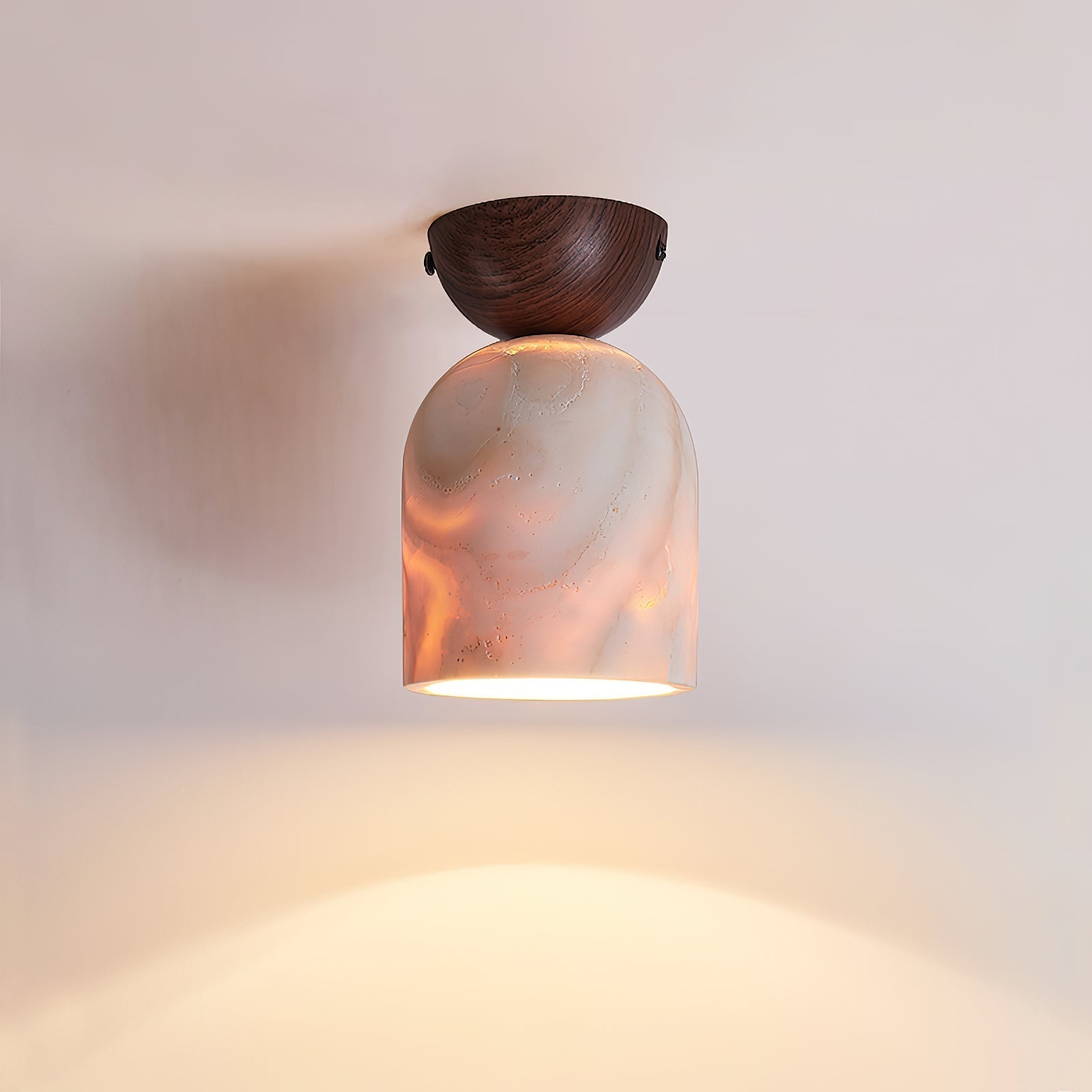 Freyza | Suspension conique en travertin Vezorus – Chambre et salon
