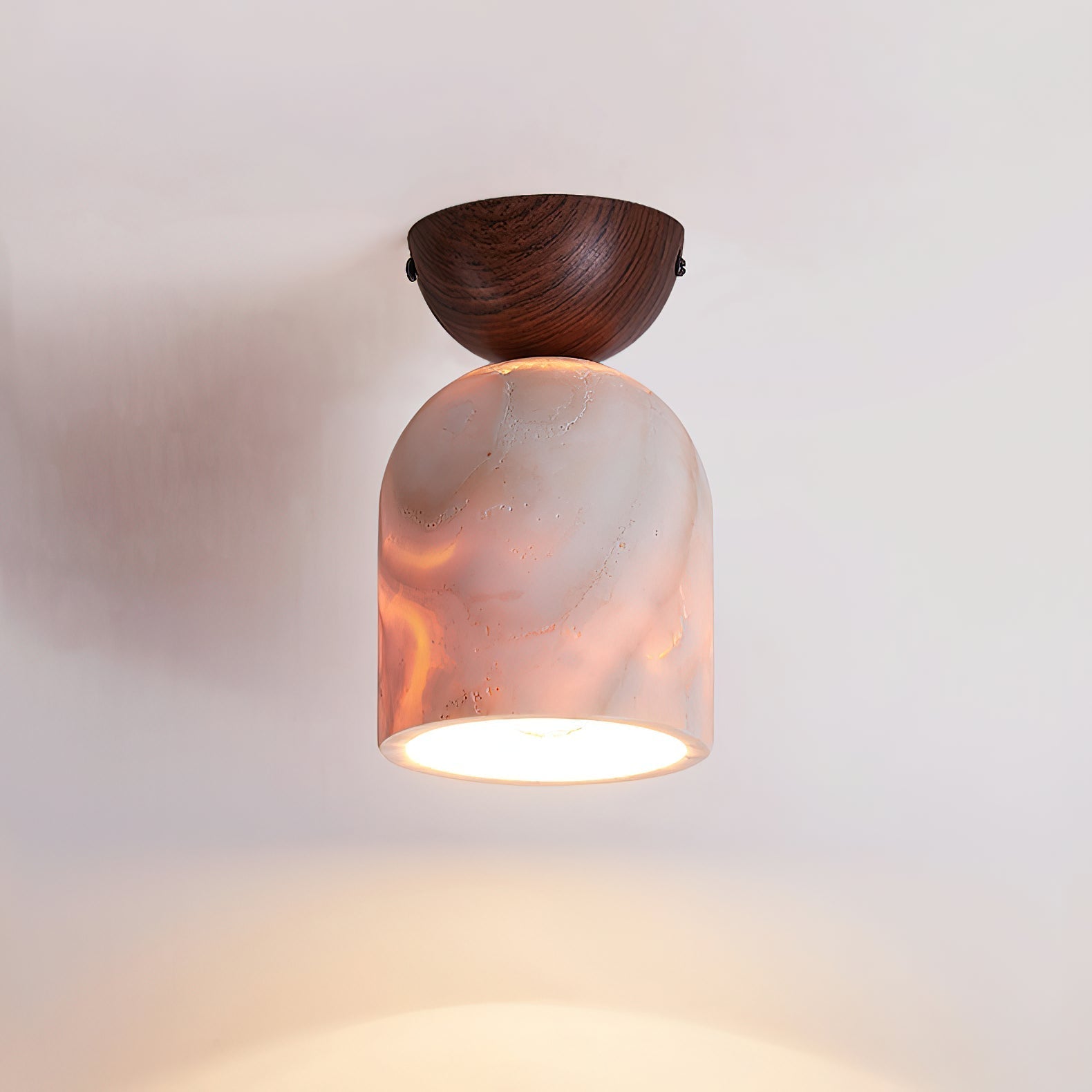 Freyza | Suspension conique en travertin Vezorus – Chambre et salon