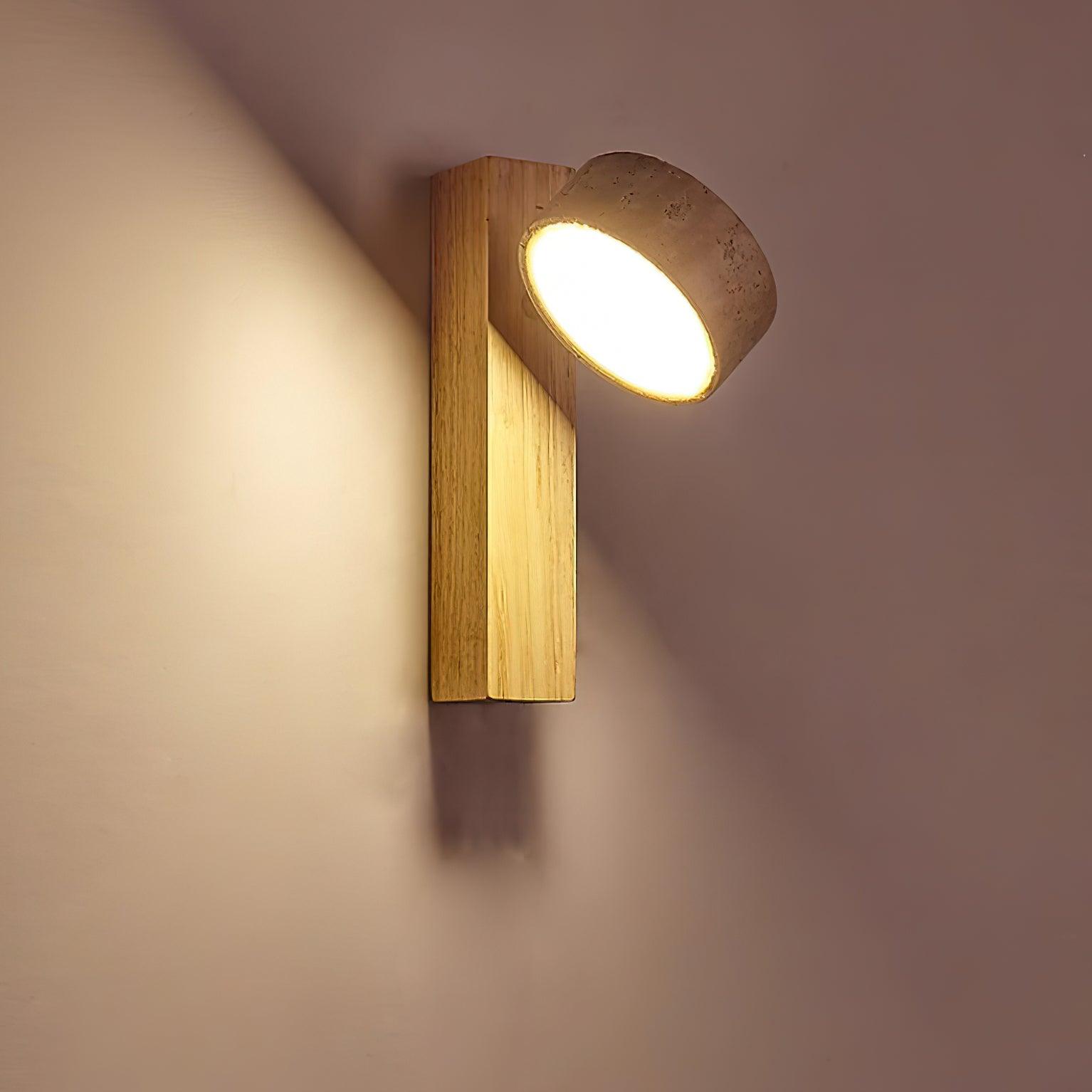 Freyza | Wood Indoor Wall Light – Bedroom Living Room