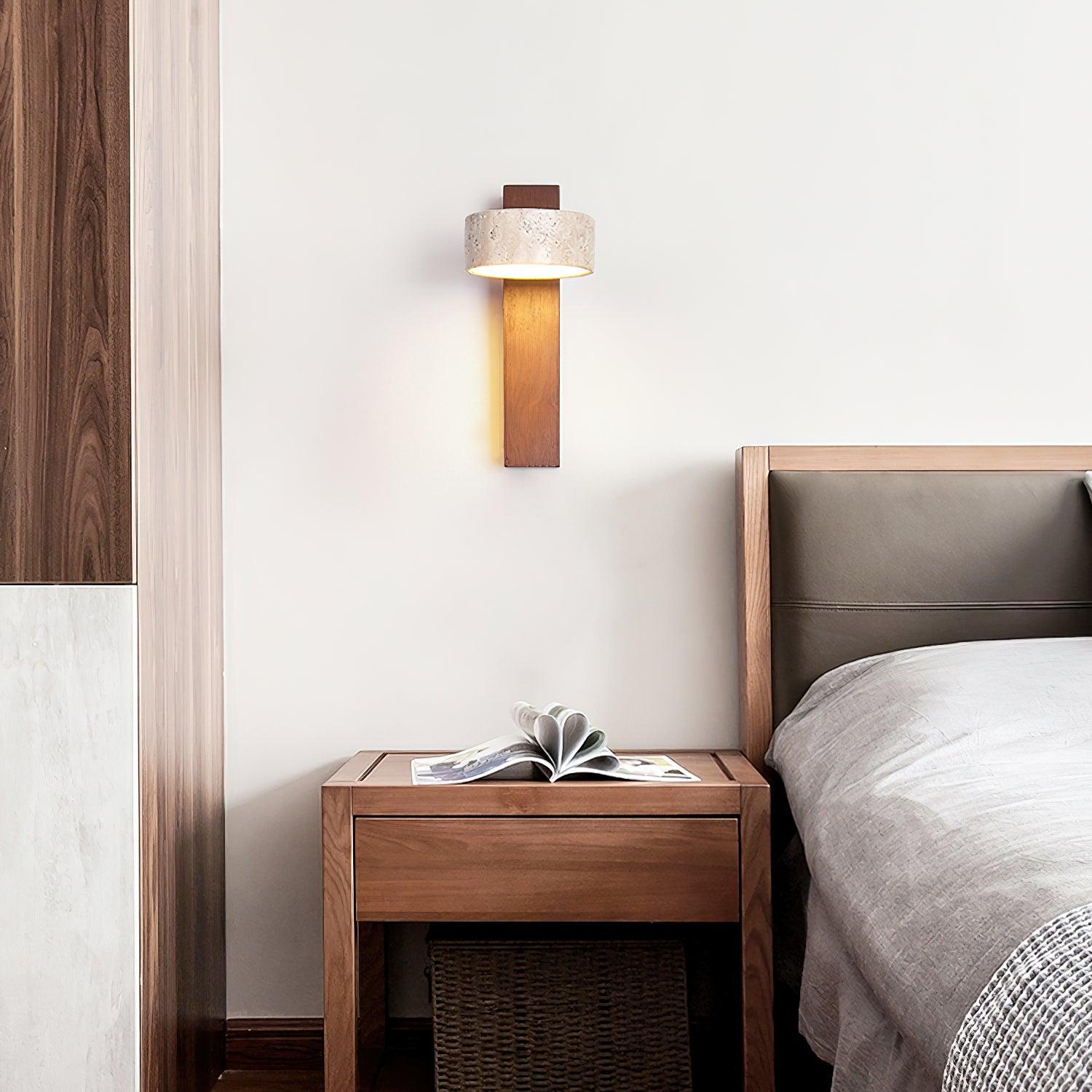 Freyza | Wood Indoor Wall Light – Bedroom Living Room