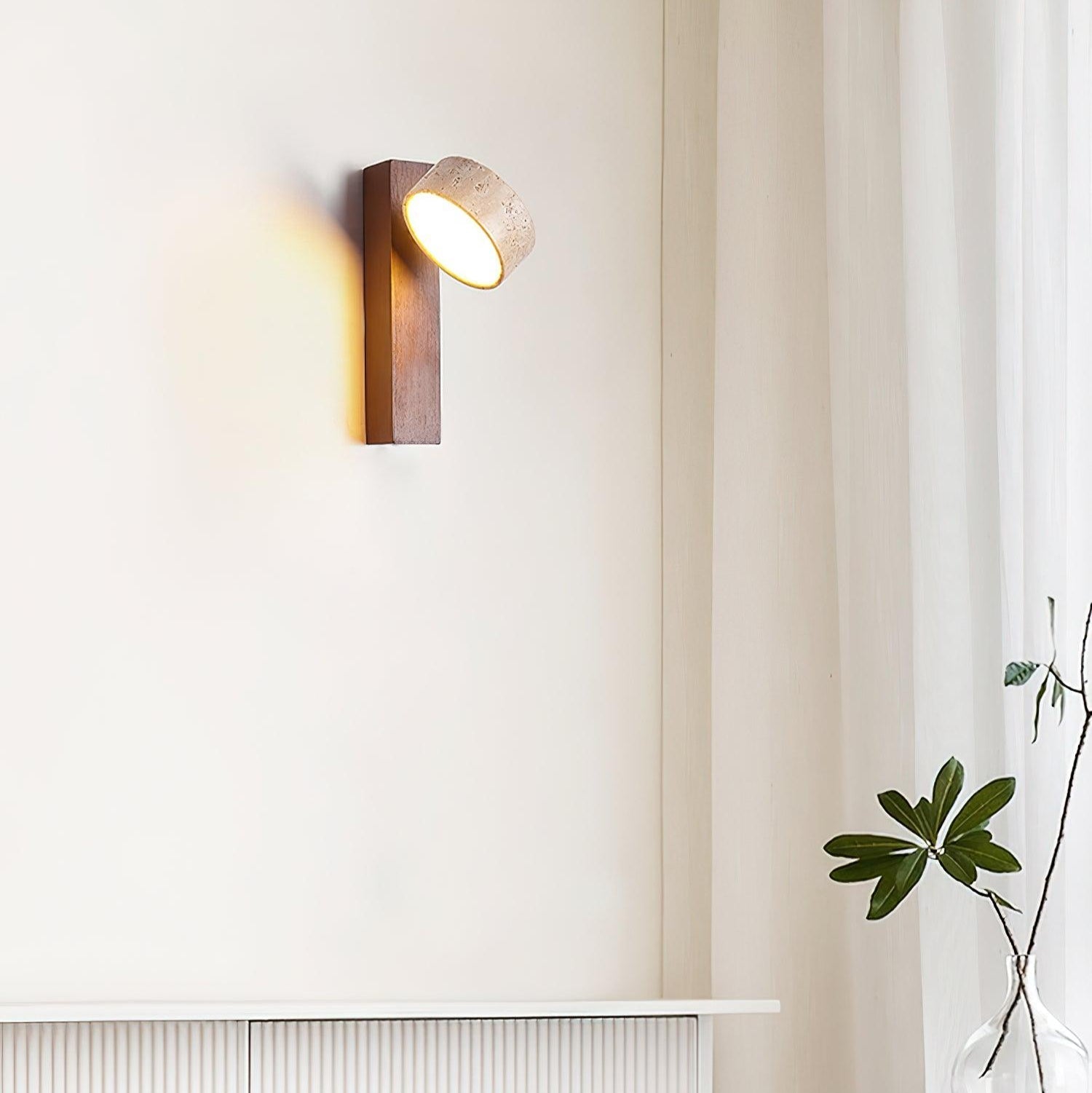 Freyza | Wood Indoor Wall Light – Bedroom Living Room