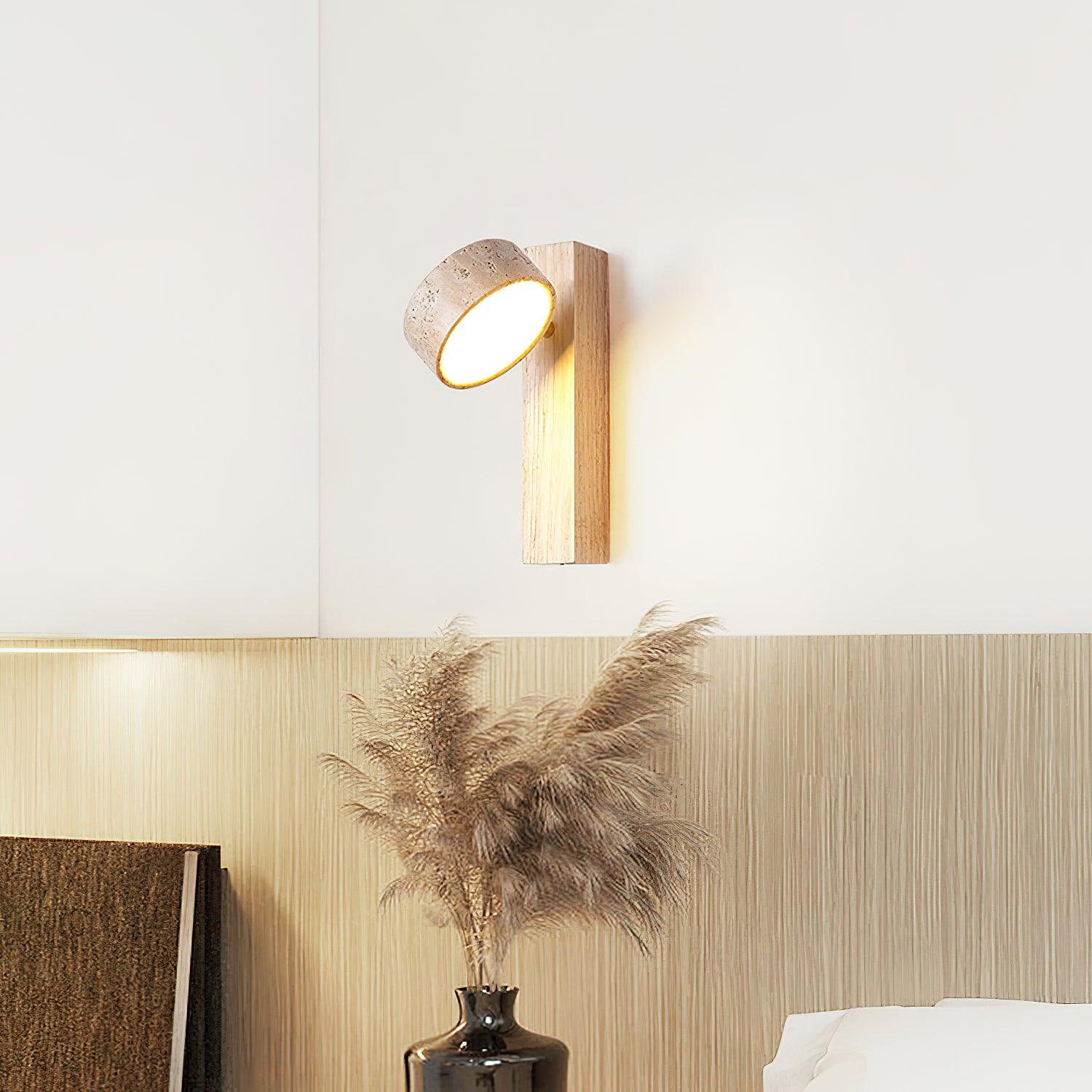 Freyza | Wood Indoor Wall Light – Bedroom Living Room