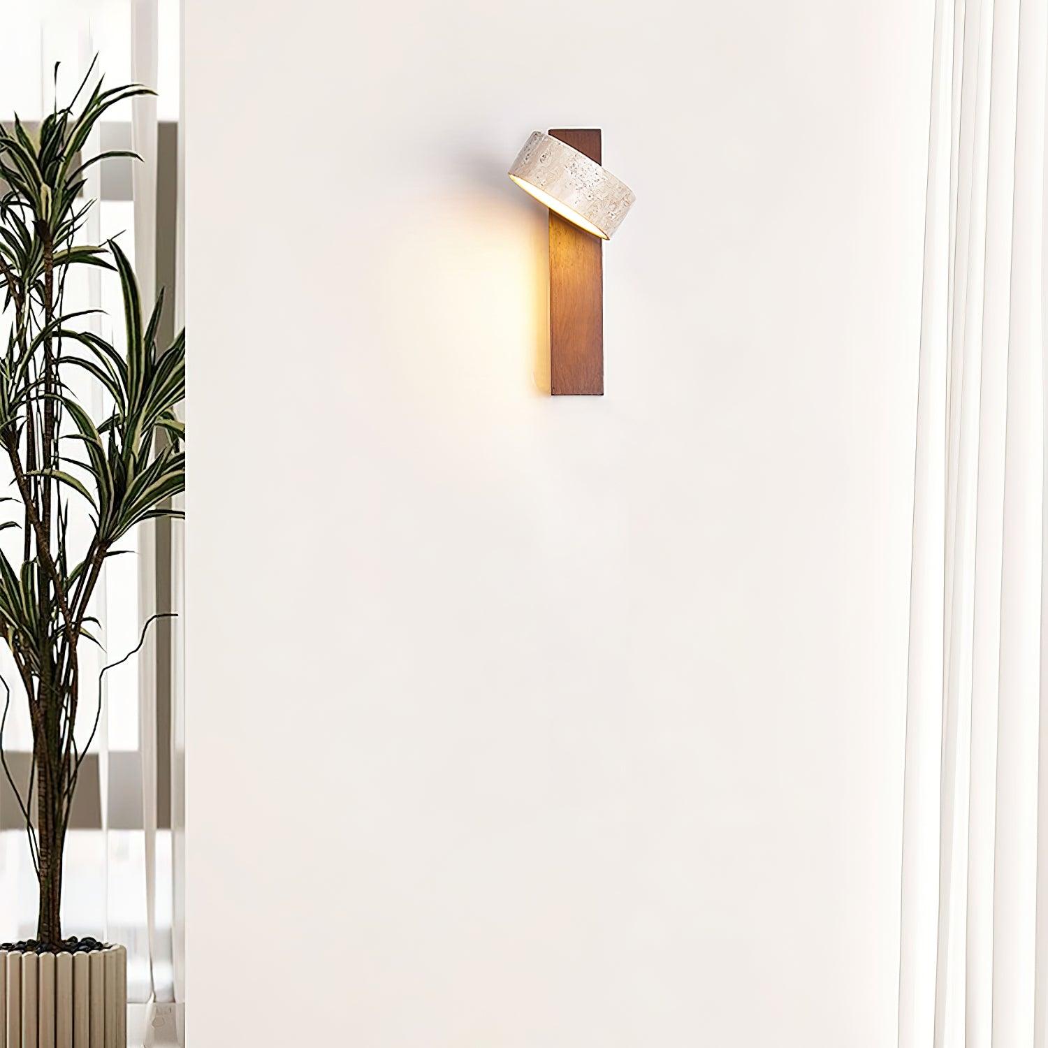 Freyza | Wood Indoor Wall Light – Bedroom Living Room