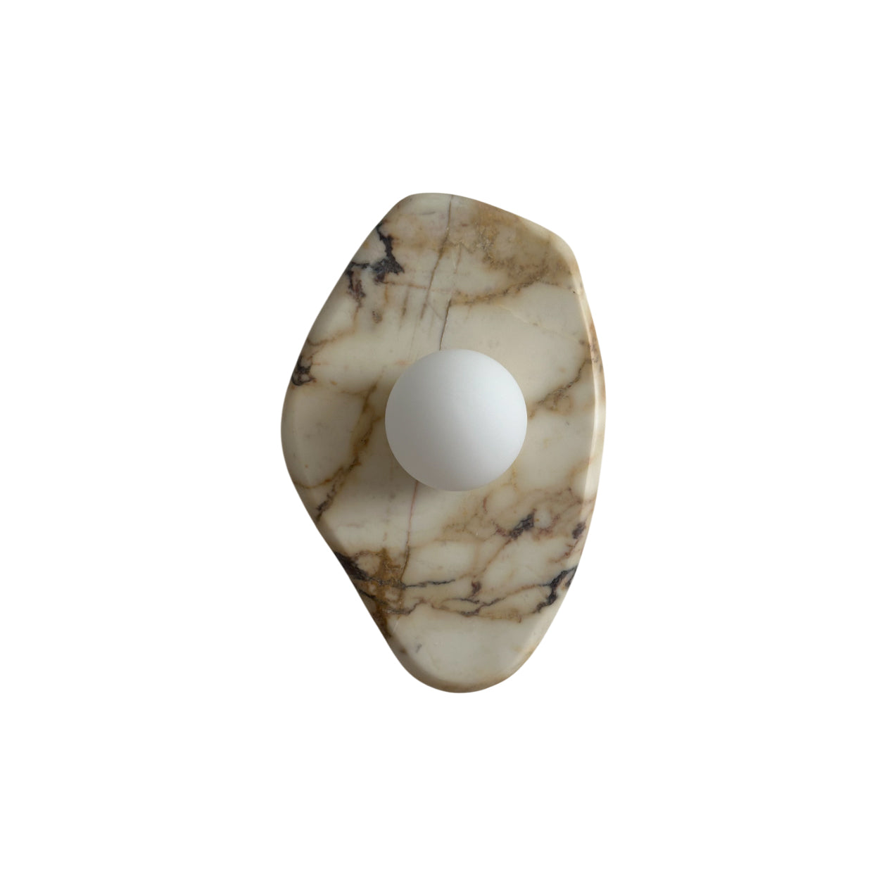 Freyza | Mylirira Marmor-Glas-Glasmarmor-Wandleuchte – Schlafzimmer, Flur