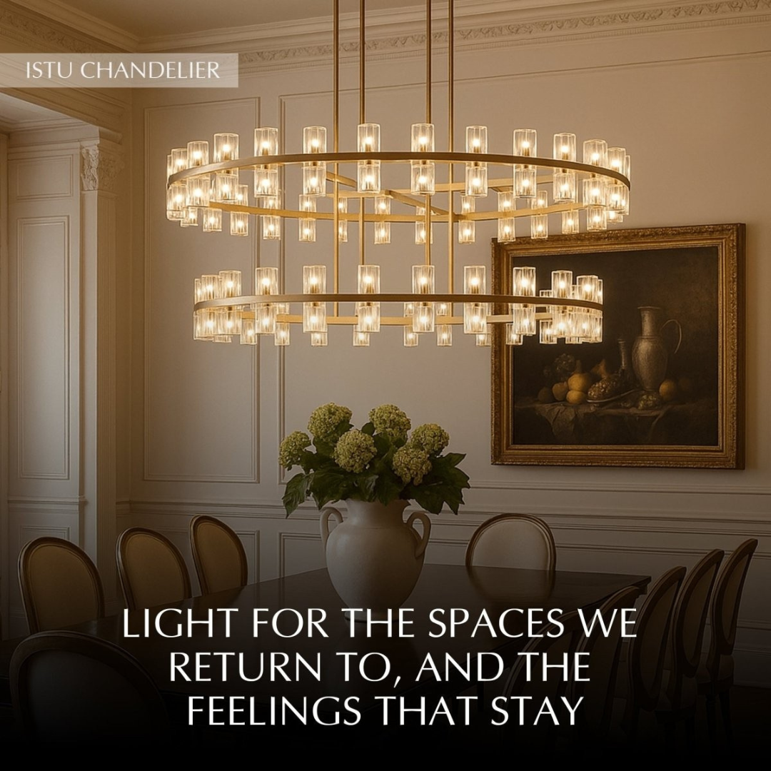Freyza - Istu | Elegant Modern Black Crystal Chandelier for Dining Room