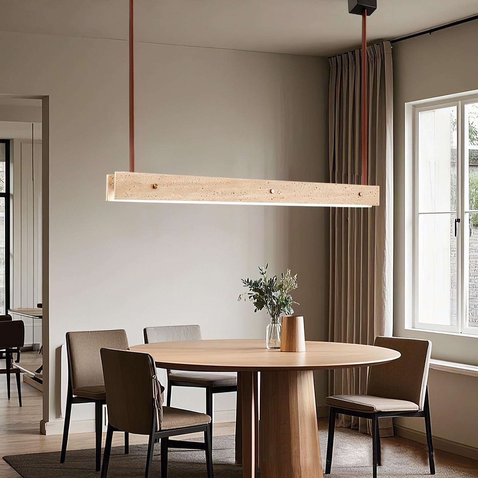 Freyza | Culorara lineare Pendelleuchte – Küche, Esszimmer