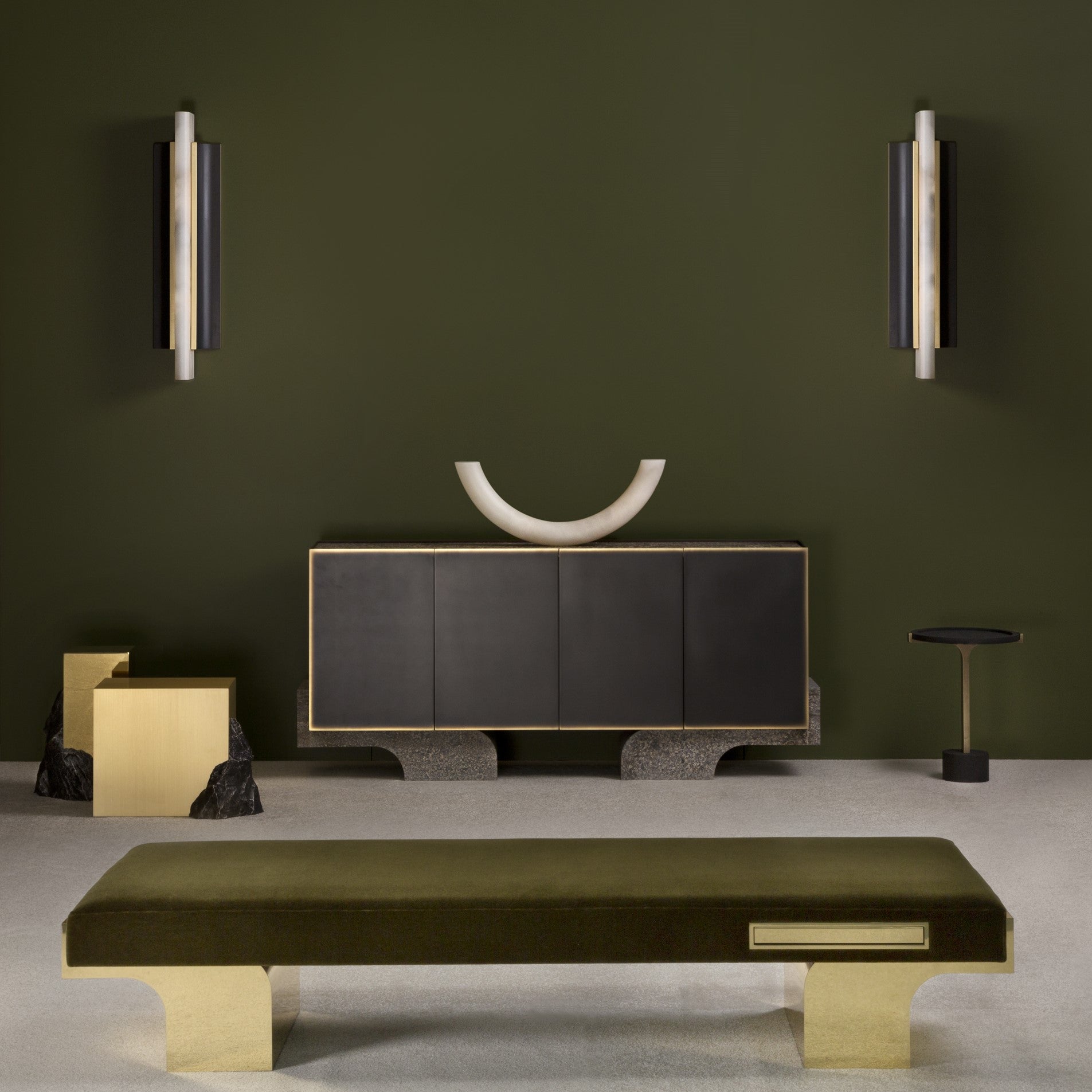 Freyza | Applique murale en albâtre Elsilisra – Chambre, couloir