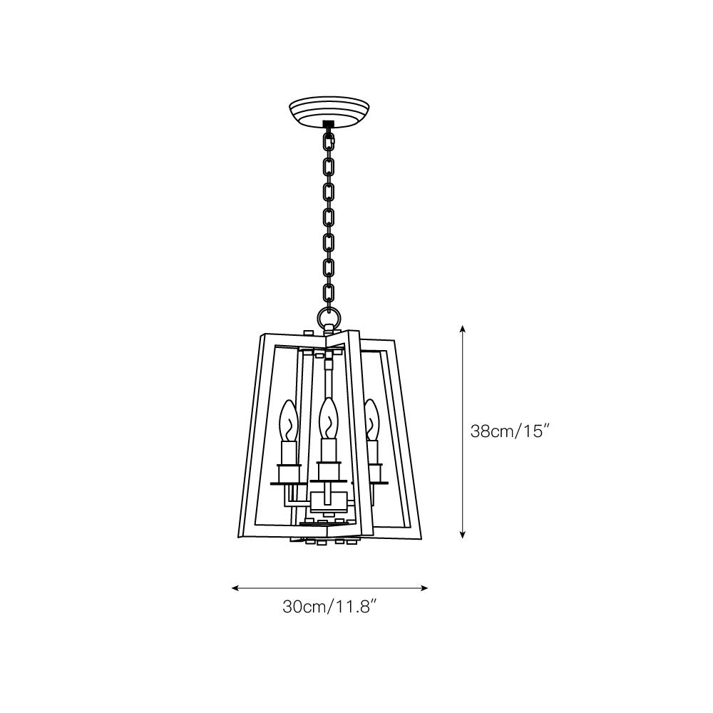 Freyza | Tinsley Vintage Open Wood Pendant Light – Vintage Kitchen Dining Room