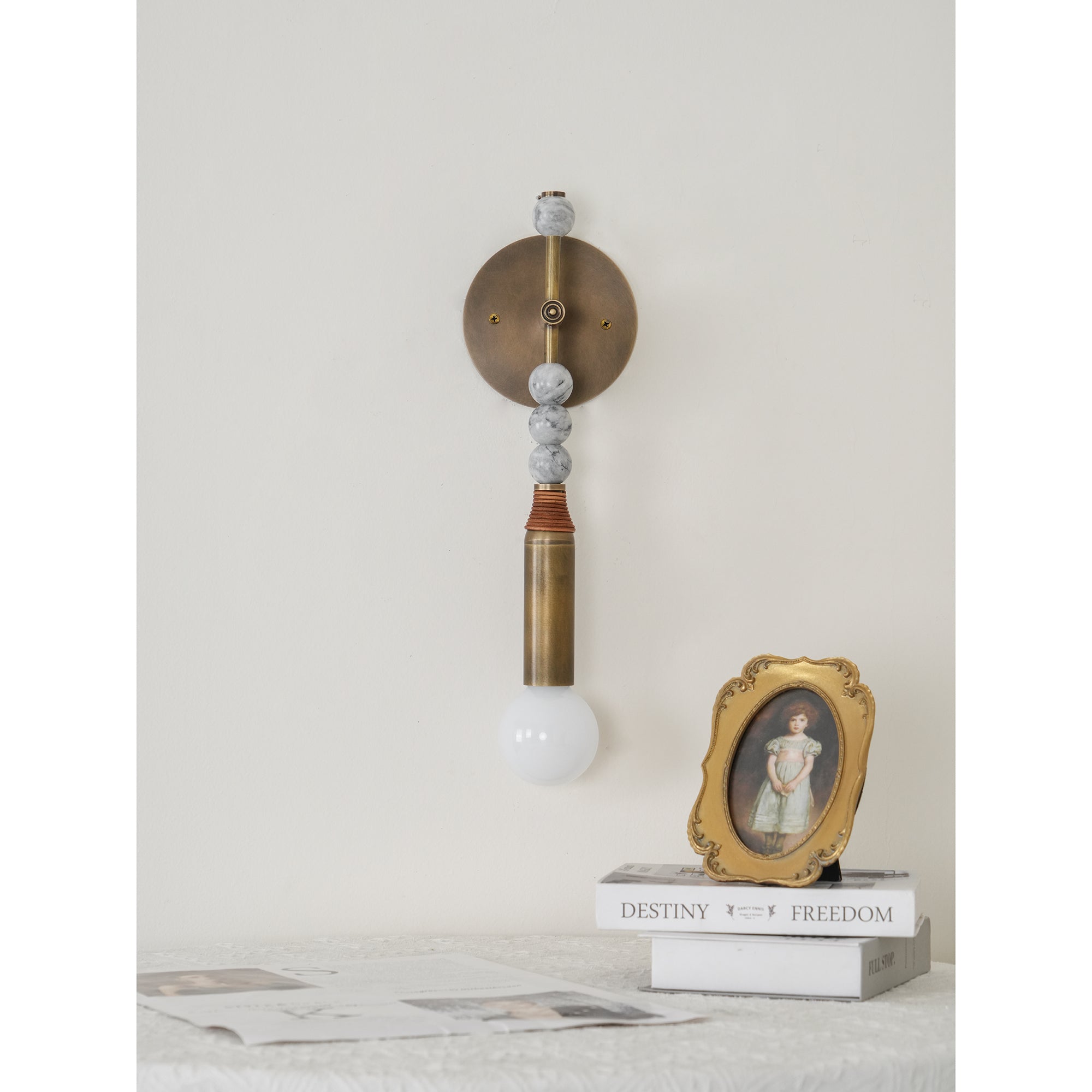 Freyza | Icarira Marble Wall Marble Wall Light – Bedroom Hallway