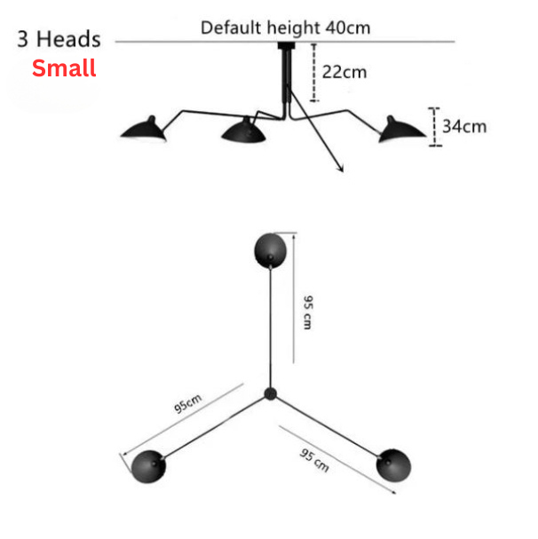 Freyza - Torrent Collection | Modern Minimalist Nordic Chandelier Lighting Fixture