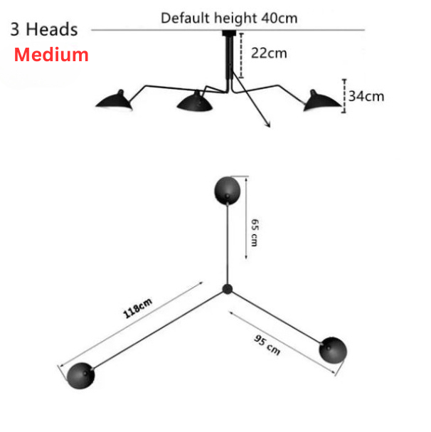 Freyza - Torrent Collection | Modern Minimalist Nordic Chandelier Lighting Fixture