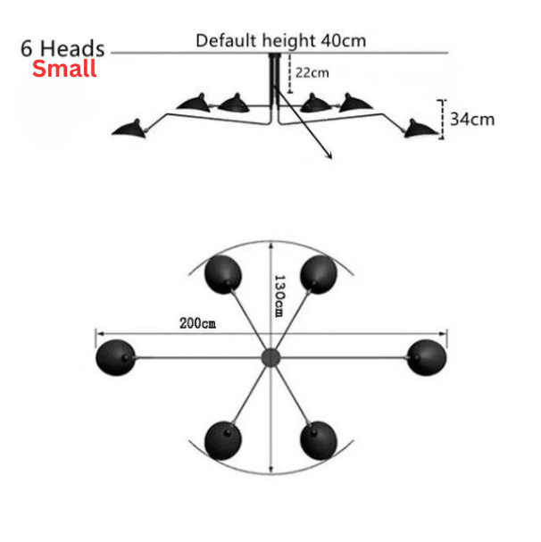 Freyza - Torrent Collection | Modern Minimalist Nordic Chandelier Lighting Fixture