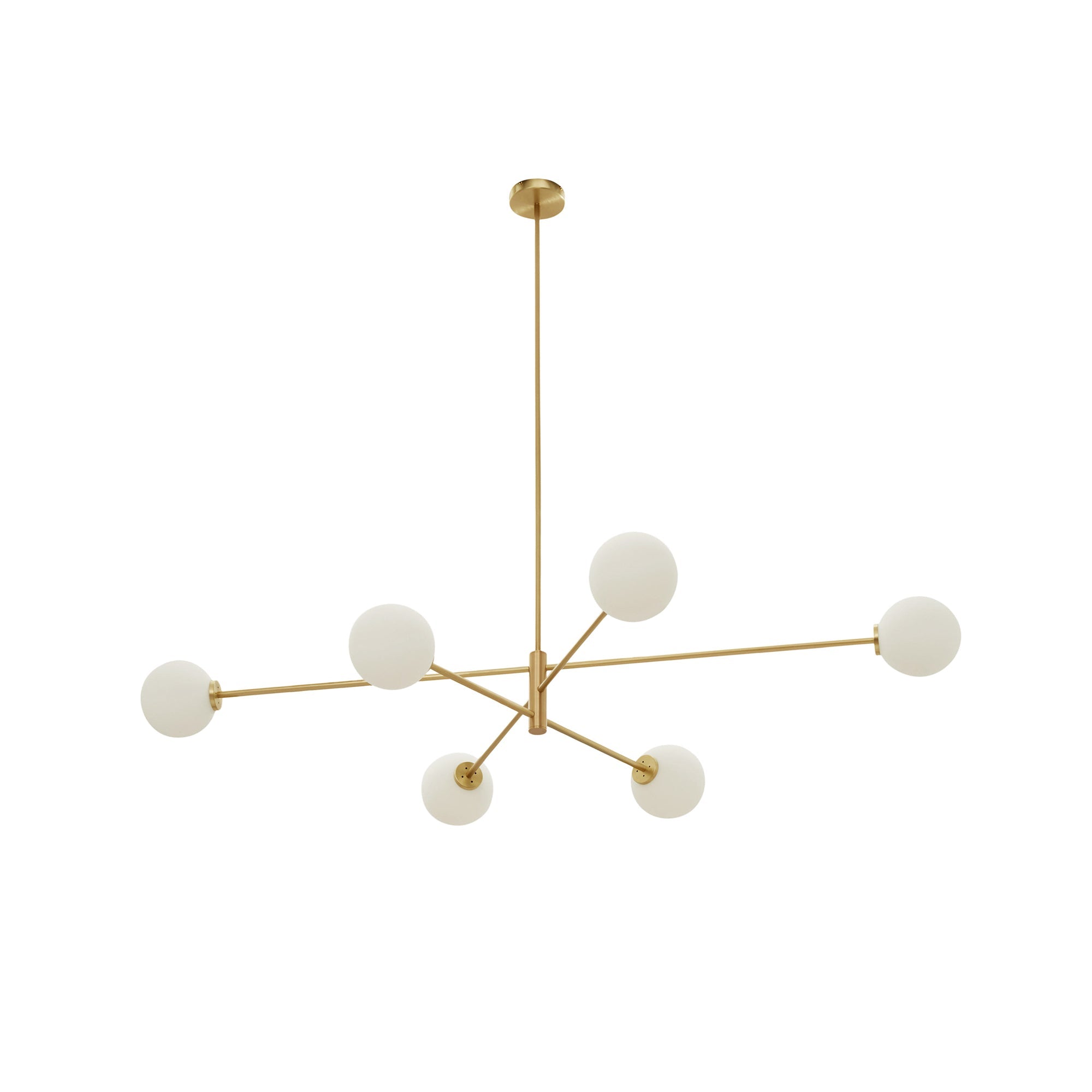 Freyza | Catalel Brass Glass Brass Glass Chandelier – Dining Room Living Room