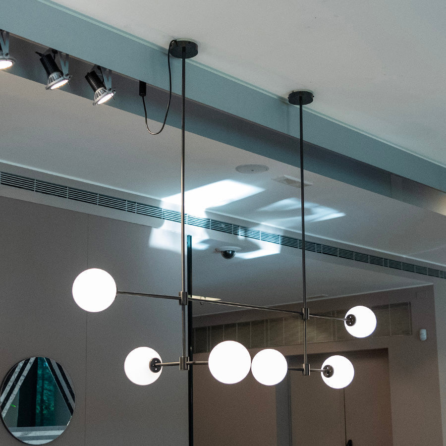 Freyza | Uvinus Multi Glass Multi-Light Glass Chandelier – Dining Room Living Room