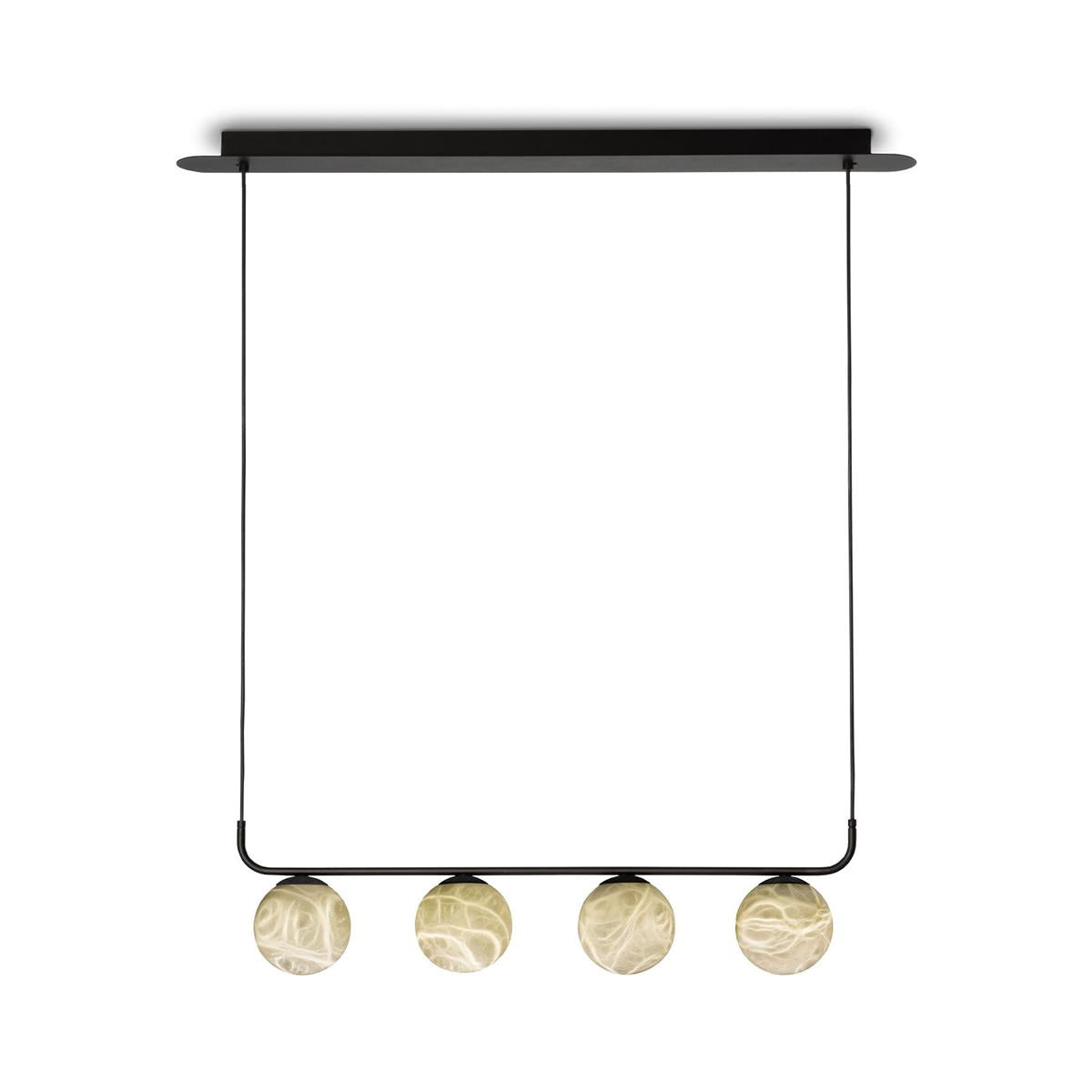 Freyza | Eloryra Suspension Alabaster Pendant Light – Kitchen Dining Room