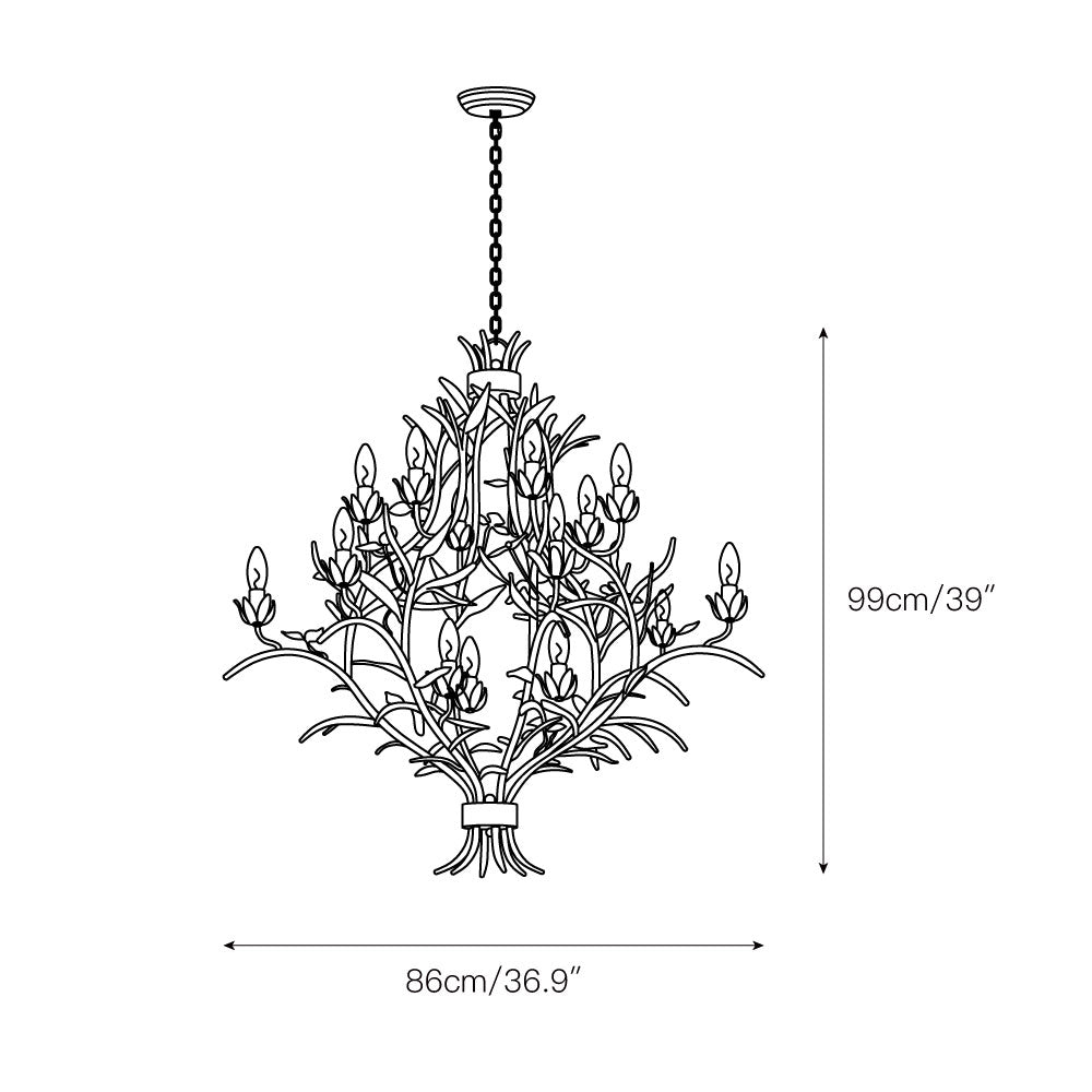 Freyza | Lydoraris Postmodern Luxury Chandelier – Modern Dining Room Living Room