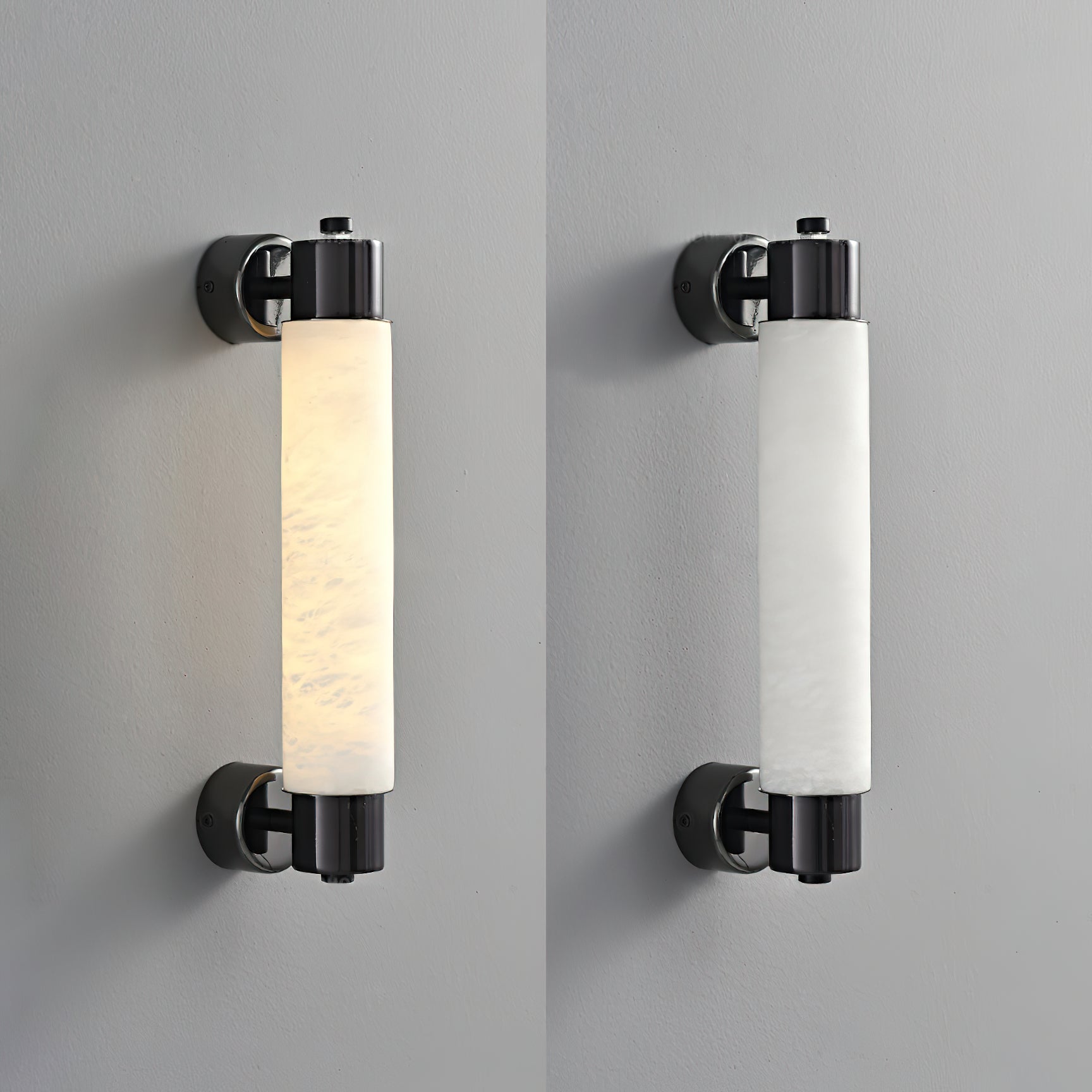 Freyza | Alraei Tube Alabaster Wall Light – Bedroom Hallway