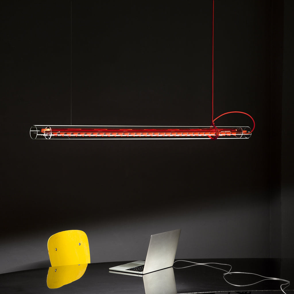 Freyza | Cata Linear LED Glass Pendant Light – Kitchen Dining Room
