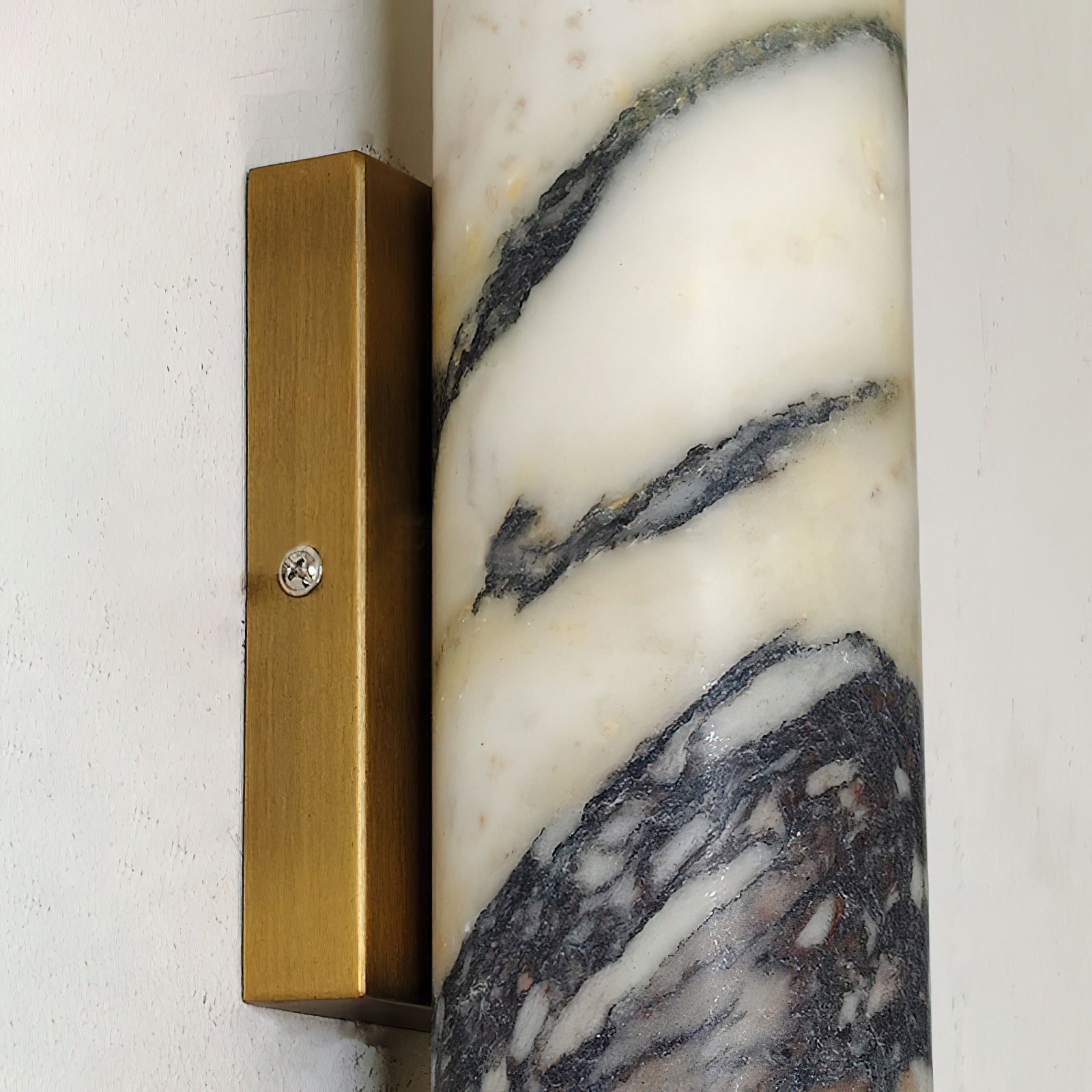 Freyza | Tubular Marble Wall Marble Wall Light – Bedroom Hallway