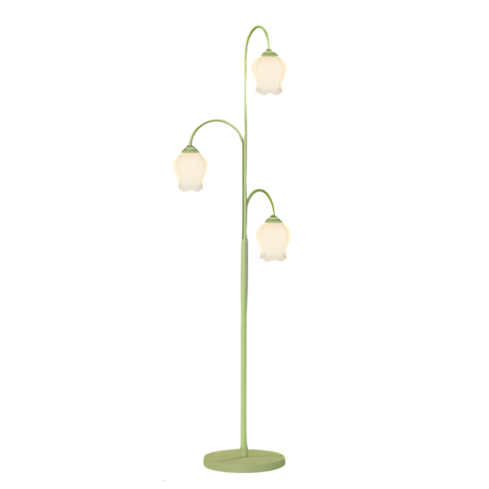TulipGlow | Stylish Dimmable Modern Arc Floor Lamp for Living Room 7