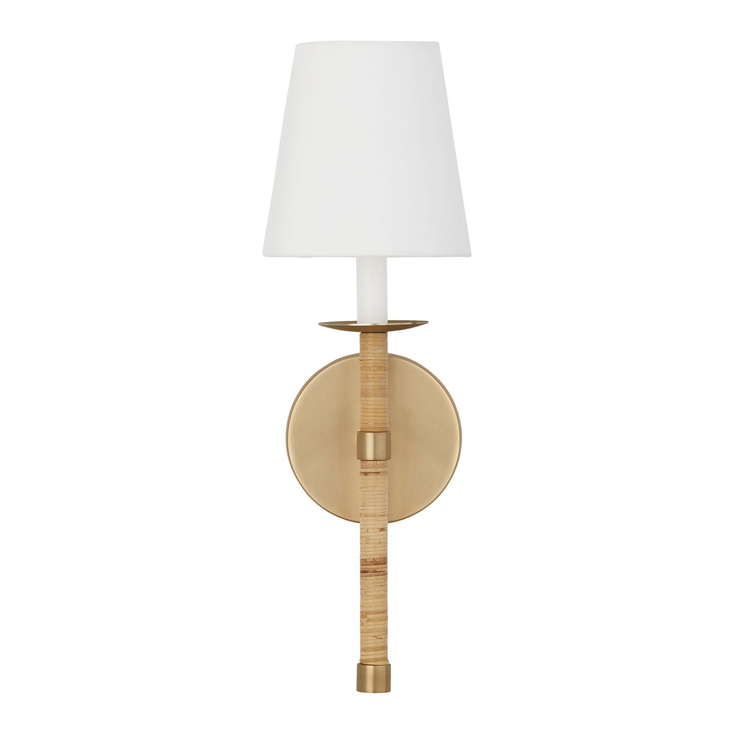 Freyza | Conoror Elegance Vintage Brass Fabric Wall Light – Vintage Bedroom Hallway